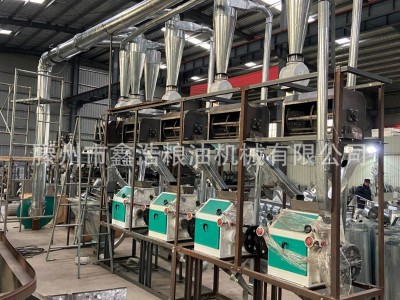 商用全自动磨面机 组合大豆大米磨粉设备打面机图2