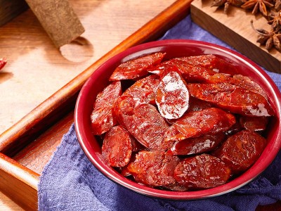 蜀鼎乐简装川味麻辣香肠 手工香肠四川风味香肠烟熏腊肠一件代发图3