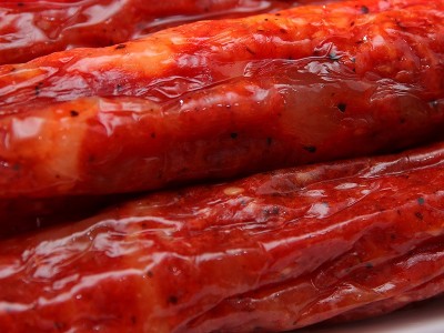 农家五香腊肠腌肉猪肉腊制品广味腊肠食品餐饮家常风味五香腊肠图2