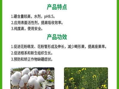 德国康朴液硼液体硼硼肥棉花油菜籽预防缺硼叶面肥10毫升图5
