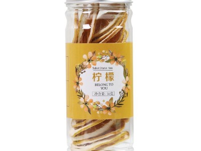 精选柠檬片50g罐装 泡茶干片泡水干柠檬片水果茶散装袋装花茶烘干图4