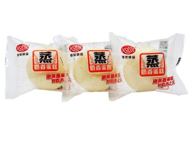 港荣蒸蛋糕 2kg装整箱4斤蒸香味蛋糕点心面包早餐零食品包邮图2