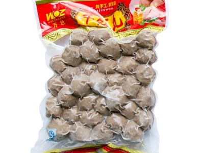 万壮正宗潮汕牛筋丸【500g】汕头汕尾牛肉丸广东特色配菜火锅丸子图5