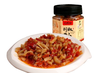 湖南特产香辣脆萝卜剁辣椒 拌面下饭酱菜458g 诚招代理 一件代发图5