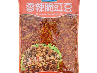 湖南腌制香辣下饭微酸豆角 2斤大袋豇豆方便即食酱泡菜厂家包批发图4