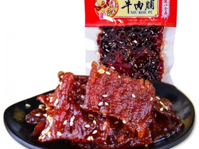 蓬江手撕牛肉干重庆特产即食肉类风干香辣牛肉零食批发牛肉条代发图4