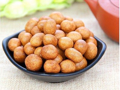 厦门特产鹭珍鱼皮花生7080后怀旧办公休闲零食老式脆皮经典花生豆图3