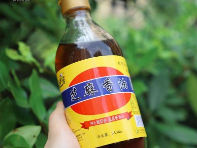 裴氏厨房芝麻香油 农家自收压榨无香精纯芝麻油家用350XL小磨瓶装图5