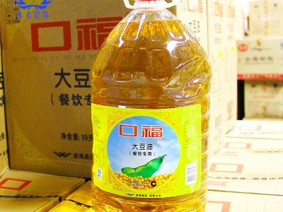 口福大豆油10L*2桶 益海嘉里 食用油 酒店餐饮 植物油图3
