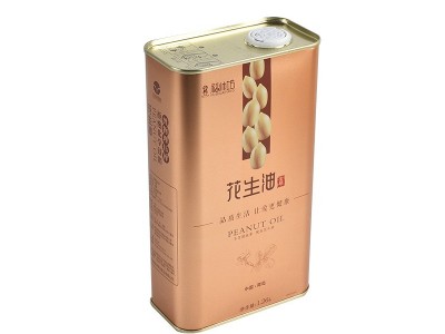 1.26L花生仁油 金罐装浓香压榨花生油食用油 家用烹饪煎炸花生油图5