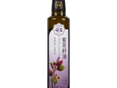 帝麦 冷榨紫苏籽油食用油258ml初榨苏麻油 纯苏子油亚麻酸图4