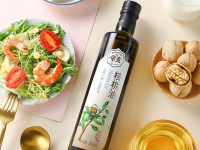 帝麦核桃油500ml 食用油核桃孕妇产妇核桃油宝宝可适用图3