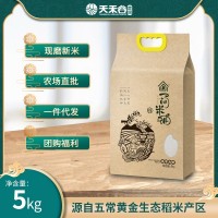 五常大米稻花香米2号真空装东北特产大米5kg农家新米10斤大米批发