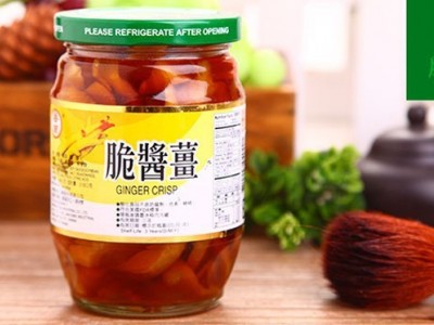 台湾进口华南脆酱姜369G*24图2