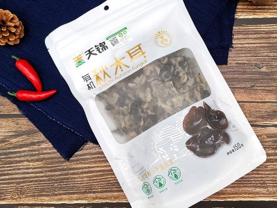 天锦山水有机秋木耳150g东北特产养生黑木耳大兴安岭菌菇干货批发图2