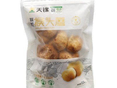 天锦山水袋有机猴头菇150g东北猴头菇大兴安岭菌菇干货厂家批发图5