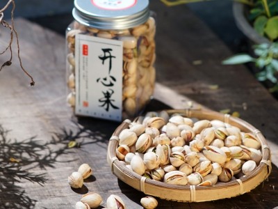 办公室休闲零食自然开口手剥开心果250g厂家直销批发接个性化制作图3