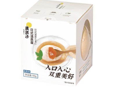 美玉子新品日式温泉蛋12枚风味早茶快餐熟温泉蛋盒装冷藏批发直销图5