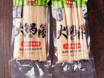 重庆小火锅底料小块川粉红薯粉火锅粉宽粉酸辣粉苕皮批发商用代发图2