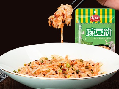 豌豆淀粉凉皮凉粉豌豆粉生粉家用自制豌豆凉粉原材料商用批发代发图2