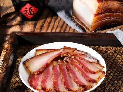 重庆特产柏树烟熏腊肉四川正宗农家自制烟熏五花腊肉熏肉土猪腊肉图2