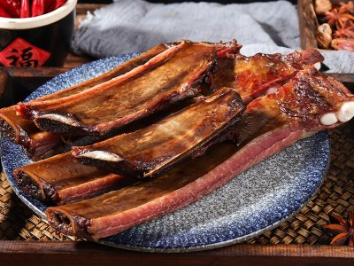 柴火烟熏腊排骨腊肉腊肠 批发重庆农家土猪自制烟熏腊味厂家批发图3