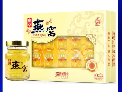 修存堂虫草燕窝孕妇燕窝孕期女性滋补品70ml/瓶*10瓶图3