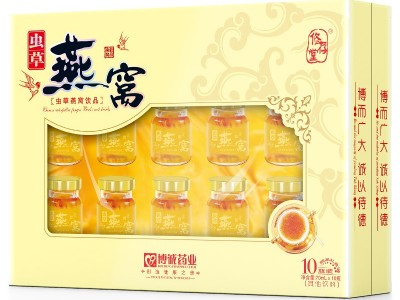 修存堂虫草燕窝孕妇燕窝孕期女性滋补品70ml/瓶*10瓶图2