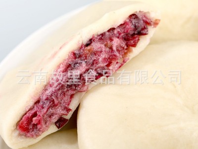 速冻鲜花饼玫瑰烤鲜花糕点云南小吃零食 酥皮糕点冷冻鲜花饼食品图3
