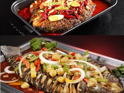 金鼎吉重庆万州烤鱼酱调料石锅鱼纸包鱼火锅料1000克香酱饼料图5
