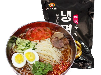 东北大妈朝鲜冷面380g袋装东北特产真空延吉风味韩国速食大冷面图5