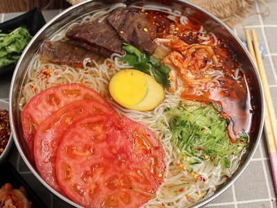 东北大妈朝鲜冷面380g袋装东北特产真空延吉风味韩国速食大冷面图4