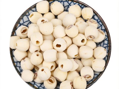 新鲜莲子批发去芯白莲子磨皮白莲子500g湘莲中药材莲子干货批发图5