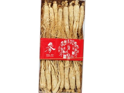 人参长白山东北干人参片500g生晒参整枝山参泡酒白参批发图5
