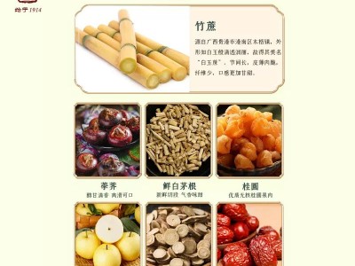 定制竹蔗茅根雪梨茶包免煮材料包甘蔗荸荠甜清补凉茶加工贴牌代发图3