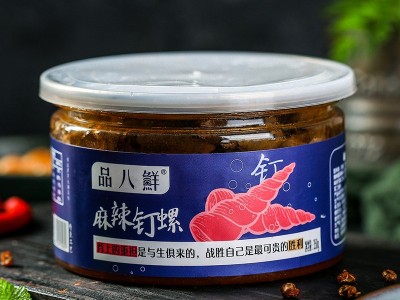 金盛麻辣钉螺320g麻辣海鲜水产零食冷冻批发麻辣小海鲜图3