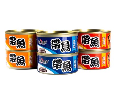 大连渤海五香带鱼罐头150g常温即食带鱼中段下饭罐头电视购物同款图5