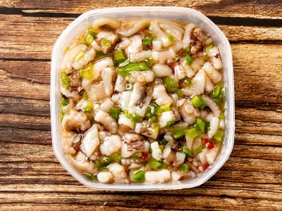 冷冻即食芥末章鱼日式料理寿司食材章鱼足海产零食八爪鱼一件代发图4