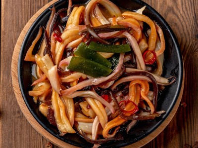 香辣鱿鱼碳烤鱿鱼150g海鲜即食网红休闲特色零食日料小菜厂家批发图2