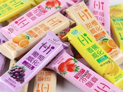 代发网红果味威化饼干老式代餐夹心饼干休闲零食散装批发整箱图4
