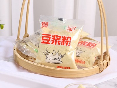 豆浆粉 独立小包装豆奶粉家庭木糖醇清甜原味早餐冲饮豆粉批发图3