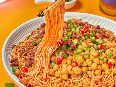辣味客小面重庆豌豆杂酱面小面宿舍夜宵麻辣干拌面条速食拉面盒装图4