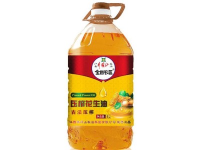 金田农匠花生油5L古法压榨一级纯正食用油工厂批发花生油图5
