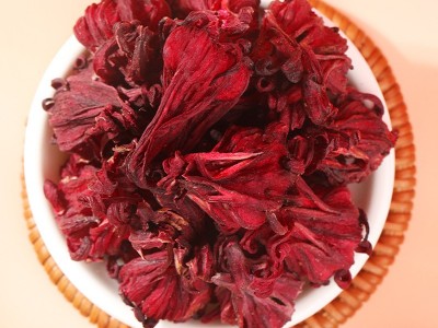 洛神花100g/罐 洛神花茶大朵手工精选新鲜干玫瑰茄花茶滋补养生茶图3