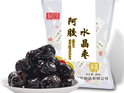 阿胶枣独立小包装批发无核直播货源东阿100克啊胶枣休闲食品混批图2
