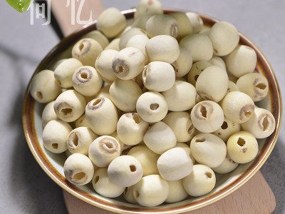厂家直销湘潭产地直供去芯磨皮白莲湘莲寸三莲500g新货干货图3