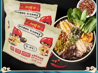 广西柳州特产螺蛳粉柳螺香原味380*1袋酸辣米线速食图3