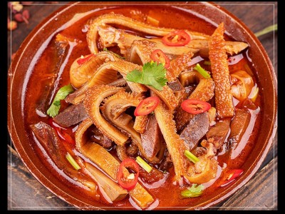 支持代发内蒙古全羊杂汤羊杂碎羊肉汤特产熟食羊杂特产开袋即食图4