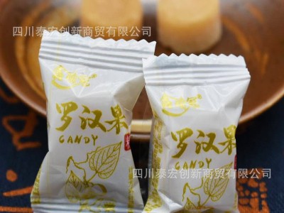 百梨草罗汉果糖 跑江湖地摊模式清凉薄荷味 鑫瑜冠罗汉果糖批发图3