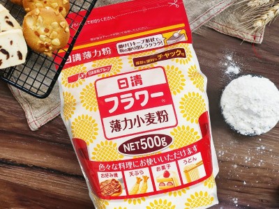 日本进口面粉 低筋粉 烘焙原料 日清薄力小麦粉 大阪烧500g图4